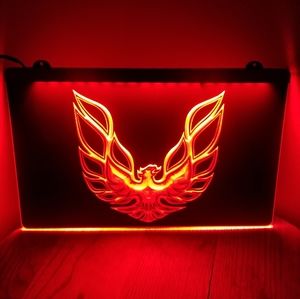 COPY - Firebird trans am LED light sign 9x12 new …